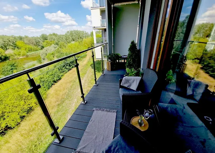 아파트 Apartament Starolecka Warta Parking Included 포즈난