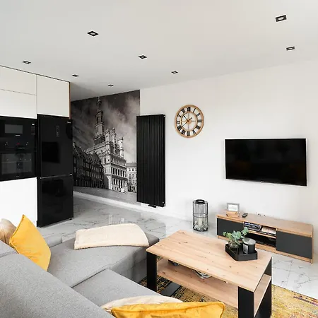 Апартаменты Apartament Starolecka Warta Parking Included Познань